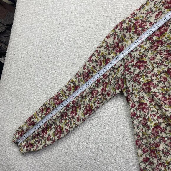 Tamara H. Long sleeve Blouse Wom L Floral Peasanty AOP Cottagecore Boho - Picture 8 of 13